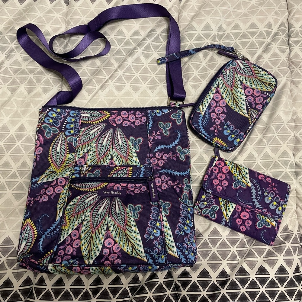 Vera Bradley Batik Leaves Purse and Wallets!